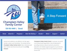 Tablet Screenshot of cvfamilycenter.org